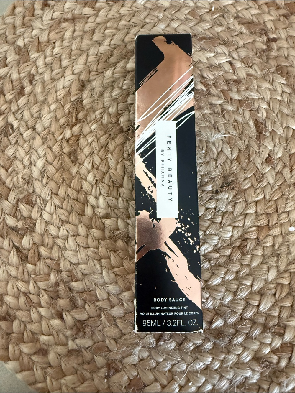 Fenty Beauty Body Sauce Luminizing Tint — Agave Spice (Warm Brown)